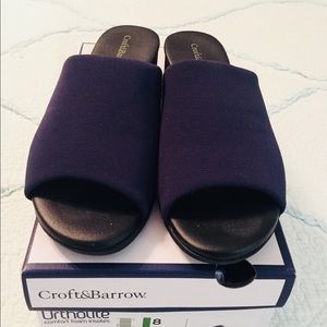Croft and Barrow NAVY Mules